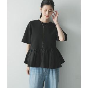tシャツ ドッキングペプラムカットソー レディース｜ZOZOTOWN Yahoo!店