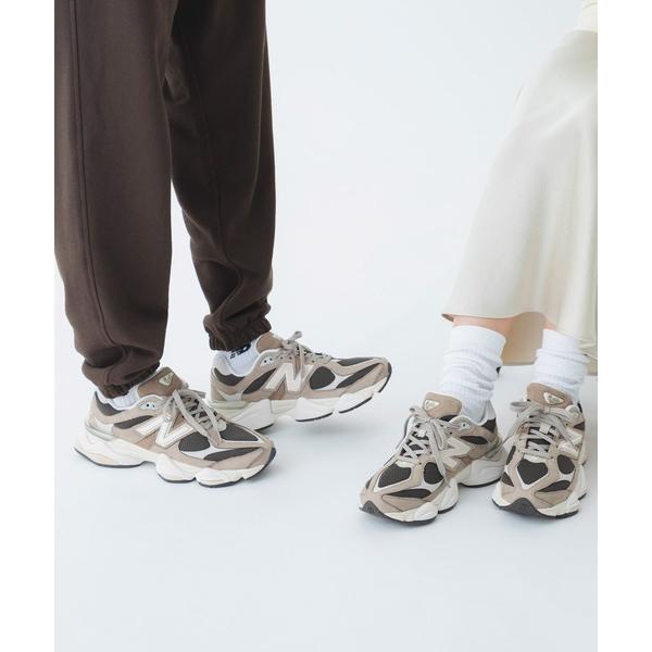「New Balance」 ローカットスニーカー 23.5cm ブラウン レディース