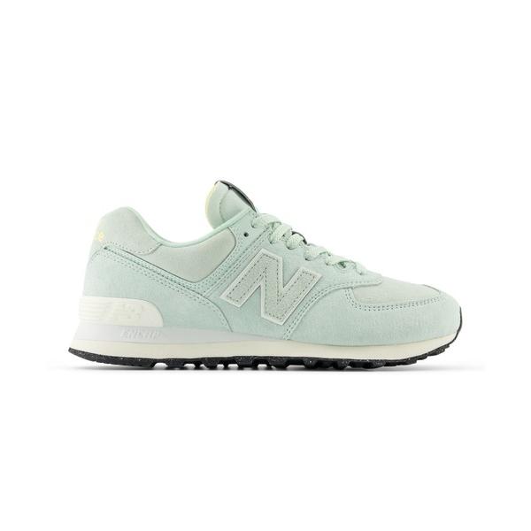 「New Balance」 ローカットスニーカー 23.5cm グリーン メンズ