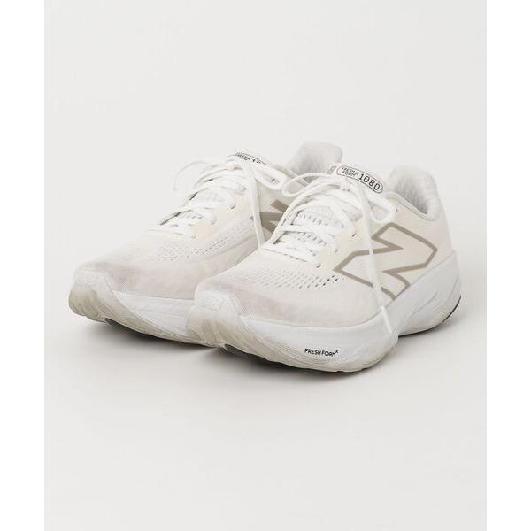 「New Balance」 ローカットスニーカー 24.5cm ホワイト レディース