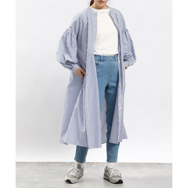 「GLOBAL WORK Smile Seed Store」 長袖ワンピース MEDIUM ブルー系...