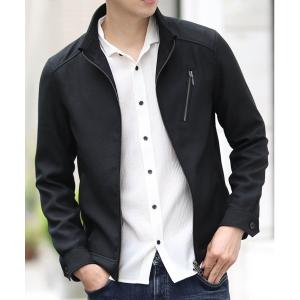 「MK MICHEL KLEIN HOMME 」 ブルゾン MEDIUM ブラック メンズ