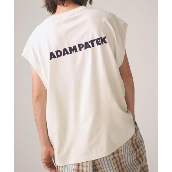 tシャツ ADAMPATEK/basic logo aging sleeveless/ノースリーブカ...