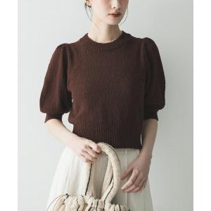 ニット セーター ボリューム袖ショート丈ニット レディース｜ZOZOTOWN Yahoo!店