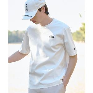 tシャツ 接触冷感/抗菌防臭/消臭 アイスクリアコットン ワンポイントT メンズ