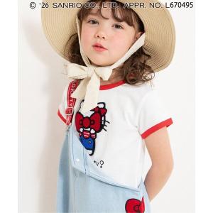 tシャツ サンリオキャラクターズ　サガラワッペンTシャツ キッズ 子供服 男の子 女の子