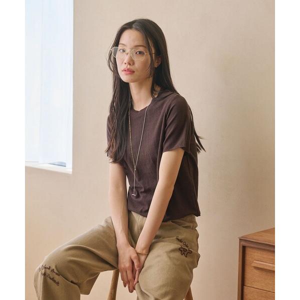 tシャツ 半袖 コットンポリエステル ラメ ショートスリーブ カットソー レディース