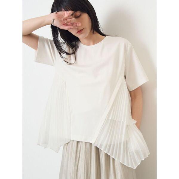 tシャツ PLEAT DOCKING CS レディース