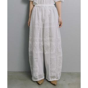 パンツ レースワイドコクーンパンツ レディース