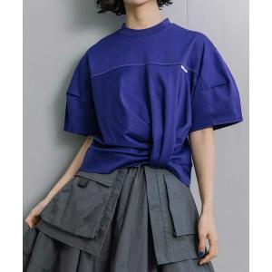tシャツ 「UVカット / 接触冷感」ツイストデザイントップス レディース