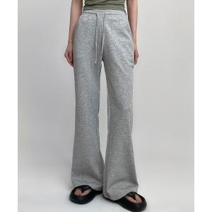 ワイドパンツ スウェットパンツ ジャージ 「MADE」 ビエントサマーブーツカットバンディングパンツ レディース