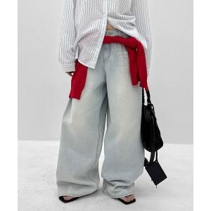 ジーンズ デニム デニムパンツ 「MADE」 ヒューリンボーイフィットデニムパンツ レディース メンズ