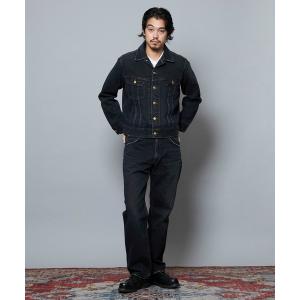 デニムジャケット gジャン Lee/リー AMERICAN RIDERS 101Jデニムジャケット「ブラウンオーバーダイ」セットアップ対応 メンズ