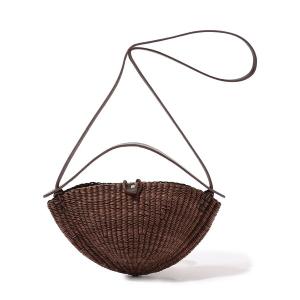 かごバッグ カゴバッグ INES BRESSAND SMALL WALNUT ショルダーバッグ