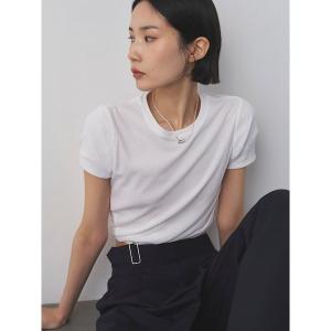 tシャツ ツイストテレコＴシャツ レディース