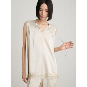 MIESROHE（ミースロエ） tシャツ ウール混レイヤードカットソー