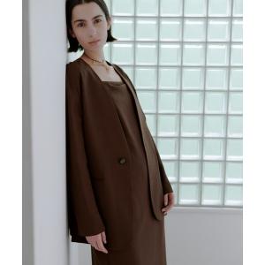 ジャケット ノーカラージャケット 「LUMISH...の商品画像
