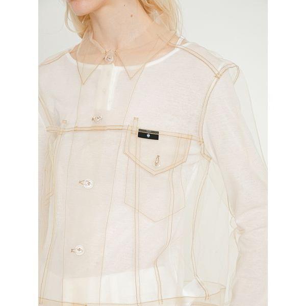 ジャケット テーラードジャケット Tulle Wide Jacket/ チュール　ワイド ジャケット...