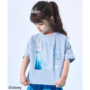 アナと雪の女王 ガールズTシャツ