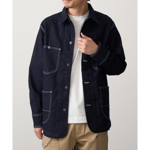 カバーオール 「Hanes」ストレッチデニムカバーオール 067110 メンズ
