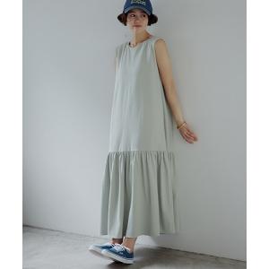ワンピース 「daily CLIP」カットティアードワンピース