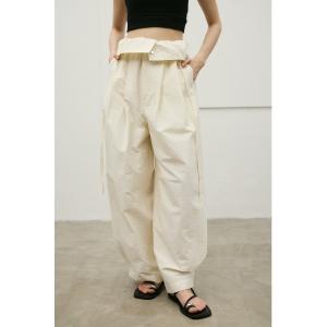 パンツ フリップベルトタックパンツ レディース