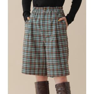「MERLOT」 ハーフパンツ FREE グリーン レディース