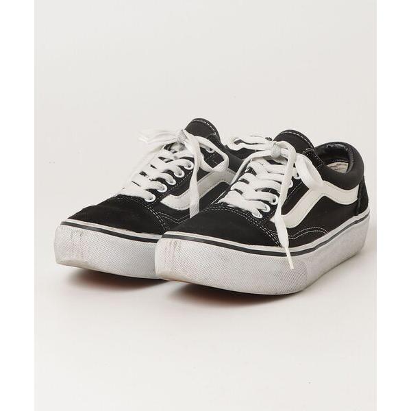 「VANS」 ローカットスニーカー 24cm ブラック レディース