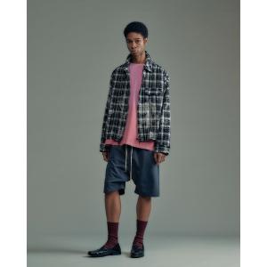 パンツ ADAMPATEK/ripple sarouel short pants/リップルサルエルショートパンツ(AP2618031)