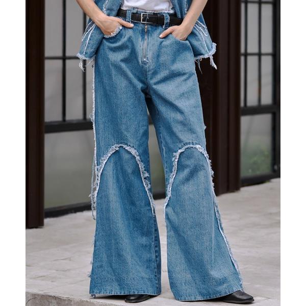 「seyto」 デニムパンツ 3 ライトブルー メンズ