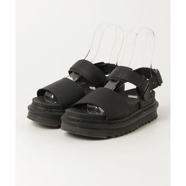 「Dr. Martens」 フラットサンダル 4 ブラック レディース