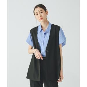 「GLOBAL WORK」 ベスト FREE ブラック レディース