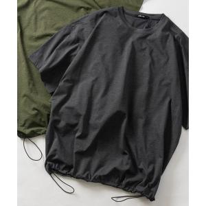 tシャツ 「7」マルチファンクション ドローコード BIG Tシャツ ストレッチ/速乾 メンズ レディース