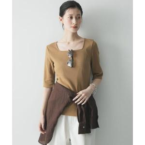 tシャツ 5分袖リブカットソー レディース｜ZOZOTOWN Yahoo!店