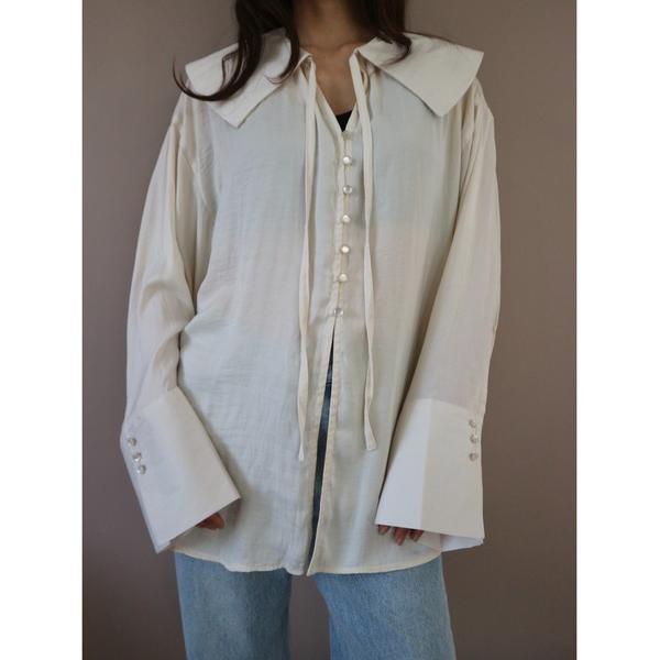 ブラウス シャツ Big Collar Skipper Blouse レディース