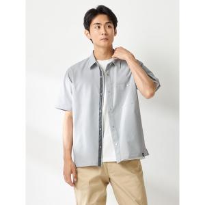 シャツ 半袖 「吸水速乾」クールマックスアウターシャツ メンズ