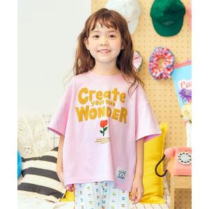 tシャツ アソートロゴ・モチーフゆったり半袖Tシャツ キッズ 子供服 男の子 女の子