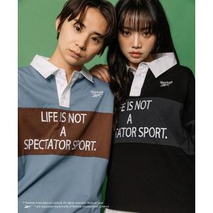 ブラウス シャツ 「ALAND別注」Reebok／ラガーシャツ レディース メンズ