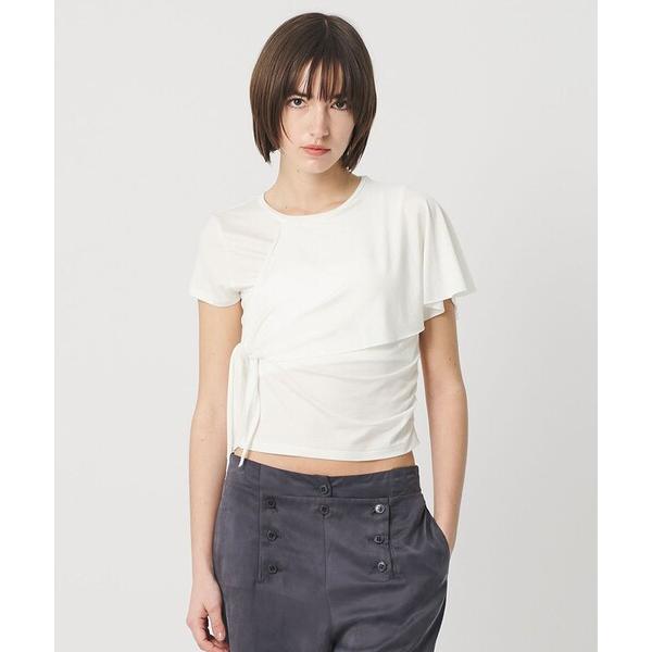 tシャツ 半袖 「ATTISESSION」レイヤード ラップ Tシャツ レディース
