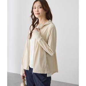 カーディガン ラッシュパーカー「接触冷感・UVカット・はっ水」 レディース