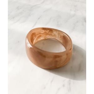 バングル ニュアンスワイドアクリルバングル レディース