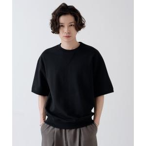 トレーナー スウェット 「SIDEWAY STANCE」Vガゼット クルーネック ライトスウェット 半袖トレーナーTシャツ メンズ レディース