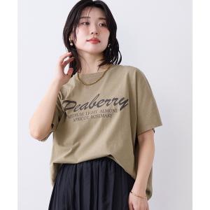 tシャツ Peaberry”ロゴTシャツ レディース
