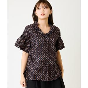 tシャツ インポートパインツリープリントデザインシャツブラウス レディース