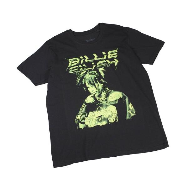 tシャツ 「ROCK-OFF」「3」BILLIE EILISH ILLUSTRATION T-SHI...