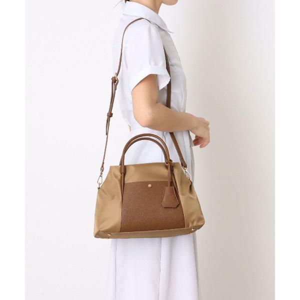 ボストンバッグ カシュカシュ cachecache / ショルダー付き防水ナイロンボストン レディー...