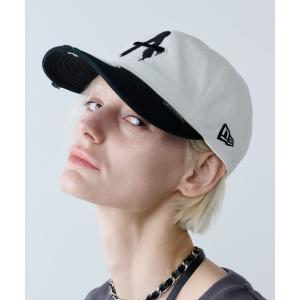 キャップ 帽子 NEW ERA×AIVER　A 9THIRTY/ADJUSTABLE DUCK+DAMAGE メンズ レディース
