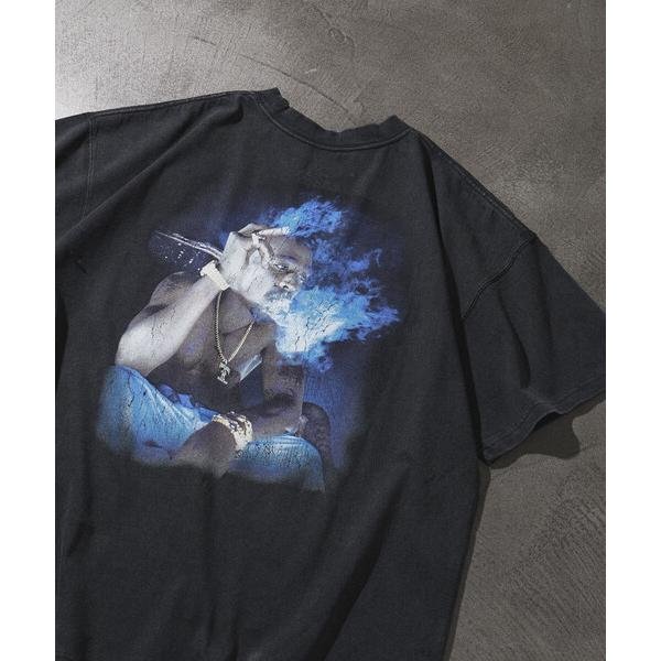 tシャツ 「EXCLUSIVE」2pac S/S Tee/トゥパック バックプリントTシャツ メンズ...