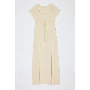 ワンピース 半袖 MELLOW STITCH ロングドレス