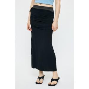 スカート LAYER CUT マキシスカート